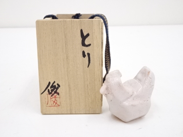 JAPANESE CERAMICS / FIGURE / ROOSTER / ARTISAN WORK